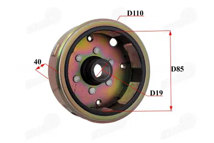 Magnetas ,rotorius ATV keturračio motociklo 125CC 4T GY6