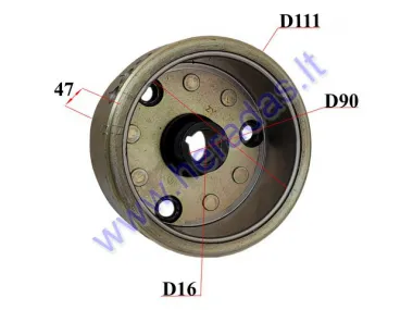 Magnetas ,rotorius ATV keturračio, motociklo 250cc  ZS169FMM  variantas nr.2