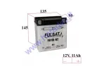 Motorcycle battery 12V 11Ah 130A YB10L-B2 145X90X135