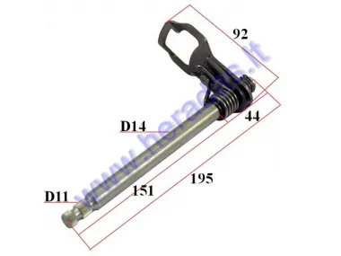 GEAR SHIFT FOR MOTOCYCLE 200-250 cc MTL250 engine type 165FMM MOTOLAND