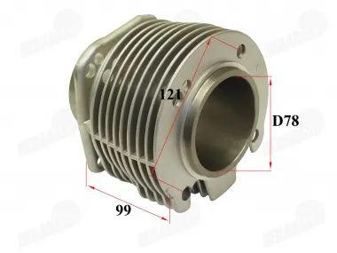 Motociklo Cilindras 78MM MT5 Dnepr MT-5 ir kiti