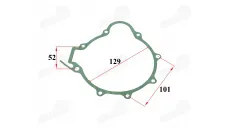 Motociklo generatoriaus dangtelio tarpinė 200-250 cc MTL250  variklio tipas 169FMM tinka MOTOLAND 165FMM 167FMM