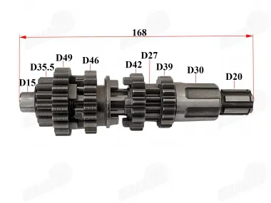 Motociklo greičių dėžės krumpliaratis  CB250CC ZS169 ATV  L168