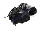 Motorcycle, moped engine four-stroke 139FMA 48cc 4-rail air-cooled, semi-automatic gearbox, electric and foot starter fits CHAMP DELTA