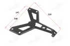 Number holder for motorcycle fits FR50