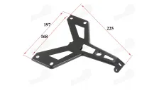 Motociklo numerio laikiklis tinka FR50