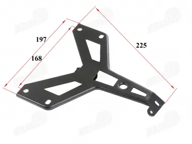 Motociklo numerio laikiklis tinka FR50