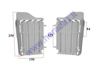 AIRFLOW INTAKE GUIDE (GRILLE) fits MTL250