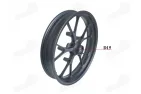 Front rim for motorcycle R17 17x3.00 fits NAKED50 black