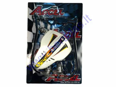 Motorcycle handguards aluminium ACCEL