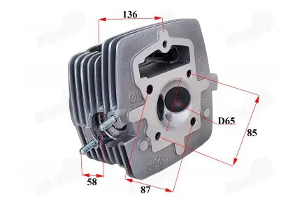 Motociklo variklio galvutė oras 230- 250cc MTL250 MOTOLAND YINXIANG SHINERAY var. tipas 165FMM166FMM167FMM 169FMM analogas CBF35314