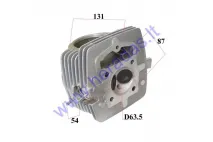 Cylinder head for motorcycle 250 cc air-cooled