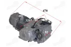 Engine for motorcycle 190cc, manual gearbox, oil cooled, electric/foot starter, four-stroke ZS1P62YML-2