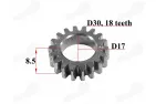 Motorinio dviračio 4T variklio krumpliaratis 53CC 144F-1