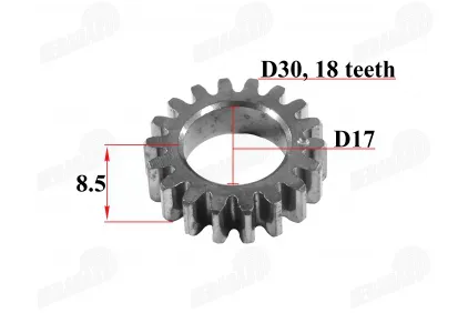 Motorinio dviračio 4T variklio krumpliaratis 53CC 144F-1