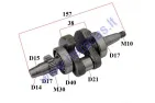 Crankshaft for motorized bicycle 4T 53CC 144F-1G