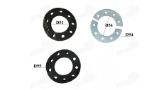 Motorinio dviračio galinės žvaigždutės priveržimo plokštelė su  guma  komplektas 50-80cc