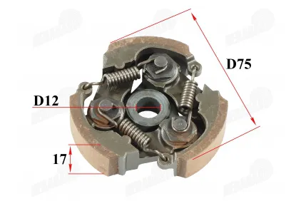 Motorinio dviračio išcentrinė sankaba 4T 53cc varikliams 144F-1