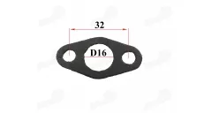 Carburetor manifold gasket for motorized bicycle fits CBF35761