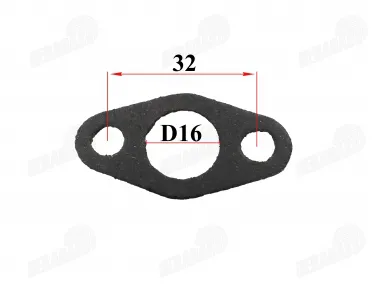 Carburetor manifold gasket for motorized bicycle fits CBF35761