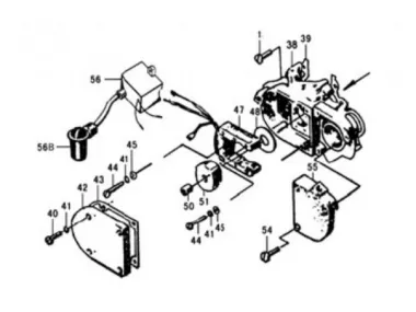 Motorized bicycle ignition system 50-80cc