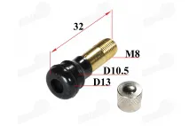 Valve for scooter, motorcycle rim PVR40 32mm