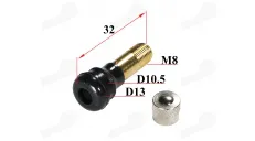 Valve for scooter, motorcycle rim PVR40 32mm