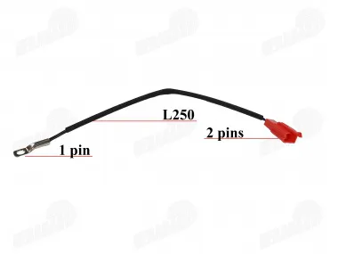 Motorolerio skuterio mopedo baterijos laidas tinka CHAMP DELTA, CHAMP MONTANA