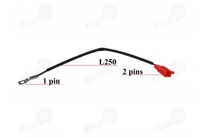 Motorolerio skuterio mopedo baterijos laidas tinka CHAMP DELTA, CHAMP MONTANA
