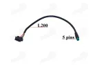 Cable from the controller to the display for wheelchair trailer fits MT03