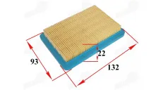 Air filter element  142F 144F 4 stroke 49CC  HuaSheng  FOR A FOUR-STROKE ENGINE motorized bicycle set