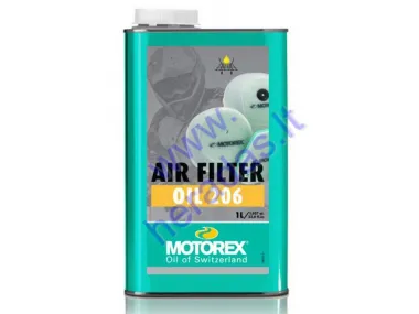 Air filter oil for motorcycle MOTOREX 206 1 litre