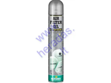 Air filter oil for motorcycle MOTOREX 750ml