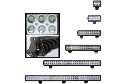 PAPILDOMAS ARTIMAS IR TOLIMAS LED ŽIBINTAS 108W 36LED, CE, E9  438x78x63 MM 108W, 9-30V, artimų ir tolimų šviesų žibintas IP67