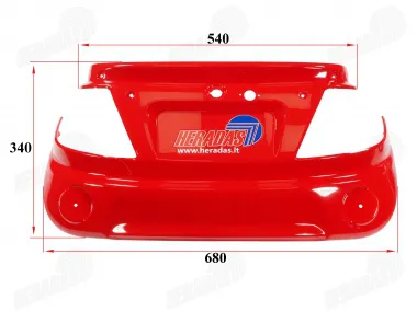 Plastic rear trim electric tricycle MS01 MS03 MS04 MS03ROF MS04C