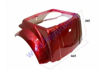 FRONT MAIN PLASTIC FOR ELECTRIC SCOOTER MS03ROF WITH ROOF