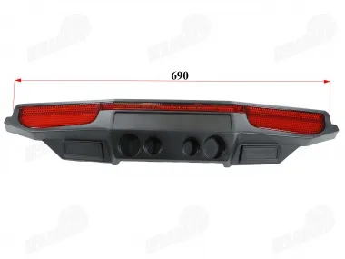 Plastic rear trim, tail light for atv quad bike fits SCOUT 125cc