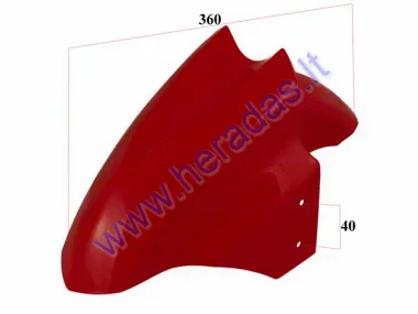 Front fender for electric scooter MS01 MS03 MS04 for models from 2022 year