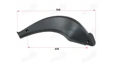 Plastic tank trim for the right side of the electric scooter tricycle CITYCOCO ES8009