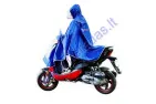 PONCHO - RAIN COAT FOR MOTORCYCLE, SCOOTER ''L'' SIZE