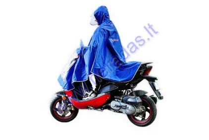 PONCHO - RAIN COAT FOR MOTORCYCLE, SCOOTER ''L'' SIZE