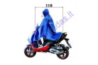 PONCHO - RAIN COAT FOR MOTORCYCLE, SCOOTER ''L'' SIZE