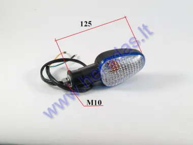 Turn signal light for motorcycle