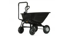 Garden trailer for tractor 160L 300kg 118x83x95cm Wheel size 10x3,5-4 13x4,0-6