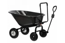 Garden trailer for tractor 160L 300kg 118x83x95cm Wheel size 10x3,5-4 13x4,0-6