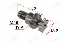 Front sprocket for motorcycle, scooter to the clutch 6 teeth T8F Mini Bike, Mini Pocket, Mini Quad ATV, Mini Cross, Mini Speeder