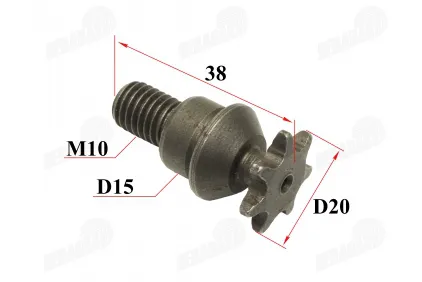 Front sprocket for motorcycle, scooter to the clutch 7 teeth T8F Mini Bike, Mini Pokcet, Mini Quad ATV, Mini Cross, Mini Speeder