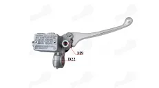 Priekinių Stabdžių rankenėlė dešinės pusės su hidrocilindru motociklui keturračiui Tinka DB50PRO