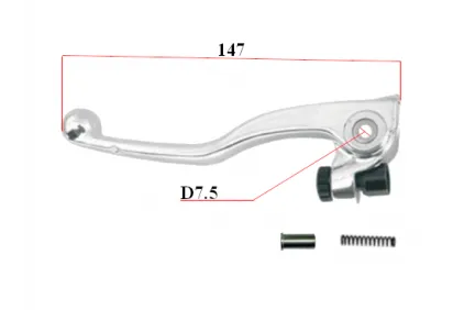 CLUTCH LEVER  VIC-74021 HUSQVARNA FC, FE, FS, TC  KTM EXC, EXC-F, SMR, SX, SX-F, XC-W 125-530 2004-2020  54802031000 54802031000