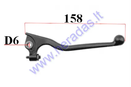 Brake, clutch lever universal for motocycle, scooter VIC-70052 VIC-70051